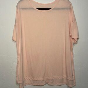 Nike Dri-Fit Extra Large Side Slit Peach Athletic Shirt